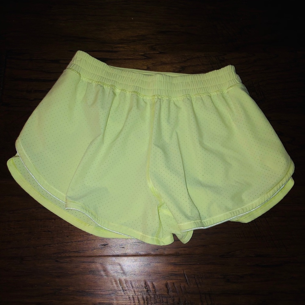 Lululemon shorts.